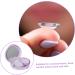 Solustrie Travel Contact Lens Case - Violet Purple Organizer & Remnant Tool for Autumn/Winter - Compact 7.2x5.8x2cm - Buy Online on GoSupps.com