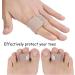 Hammer Toe Straightener Splints - 6 Pcs for Crooked & Overlapping Toes - Toe Cushioned Bandages for Hammertoe Correction - Buy Online on GoSupps.com