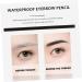 PLAFOPE Hard Core Eyebrow Pencil Peel- off Pencil Eyebrow Cosmetic Pencil Log Eyebrow Pencil Pencils Wooden - Buy Online on GoSupps.com