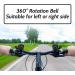 Paliston Bike Bell - Crisp Sound for Adults & Kids - Black - Buy Online on GoSupps.com