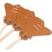 Fly Swatter Heavy Duty Edition Leather Bug Swatter Long Wooden Handle Smooth Surface Swatter Durable Long Handle House Wife Helper Convenient - Buy Online on GoSupps.com
