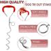 Sturdy Dog Tie Out Cable and Stake Set with 3m Leash - Ideal for Medium to Large Dogs - Red - Buy Online on GoSupps.com