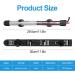 RuikDly 200W Adjustable Aquarium Heater - Waterproof Thermostat for 30-200L Fish Tanks Suction Cup Design International Shipping - Buy Online on GoSupps.com