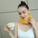 Neck Collar Cervical - Neck Support Brace Elastic Supports | Neck Brace & Elastic Supports Comfort Neck Support Soft Neck Support Relieves Pressure in Spine for Travel Yellow - Buy Online on GoSupps.com