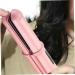 Buy 1pc Hair Straightener & Curler - Best for Straightening & Curling - Stylish Black & Pink - International Shipping - Buy Online on GoSupps.com