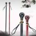 Solid Wooden Cane Wooden Round Head Cane Elderly Walking Stick Walker Crutches (A) Safehappy - Buy Online on GoSupps.com