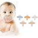 Baby Silicone Pacifier 5 Pieces Bite Resistant Washable Portable Silicone Pacifier for Baby Type 2 - Buy Online on GoSupps.com