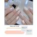 TrueShei Nail Foils | 20PC White Glitter Self-Adhesive Gel Nail Stickers | UV Gel Film & Gellack Wraps for Stunning Nails - Buy Online on GoSupps.com