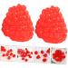 TOYANDONA 40 Pcs Simulation Fruit Model Raspberries Models Raspberry Model Plastic Fruit Decor Fake Raspberry Imitation Fruit Ornaments Scene Adornment Red Pvc Toy Fake Fruit Child 2.30X1.50X1.50CMx2pcs 1 - Buy Online on GoSupps.com