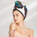 Hair Towel Wrap | Quick-Dry Towel Turban for Effortless Hair Drying (Sea Turtle in Coral) - International Shipping Available - Buy Online on GoSupps.com