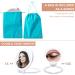 Foldable Double Sided Tabletop Mirror - Rechargeable Lighted Magnifying 10X and 1X Mirror with 3 Colors Light - Adjustable Foldable Handle for Makeup/Travel - 07x08inches - Buy Online on GoSupps.com