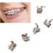 5 Kits (100 Pcs) Dental Orthodontic Metal Brackets Brace Mini Roth 022 Slot 3-4-5 Hooks - Buy Online on GoSupps.com