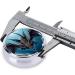 Flying Dragon Portable Metal Pill Box - Round Mini 3-Compartment Design for Small Pills | Ideal Travel Accessory - Buy Online on GoSupps.com