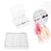 Jiklophg Nail Manicure Storage Box 33 Squares Adjustable Container Portable Acrylic Organizer Nail Tools - Buy Online on GoSupps.com