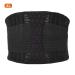 High Air Permeability Lumbar Support Belt | Breathable Waist Brace for Men & Women - Stabilizing Back Pad (LXL Black - Buy Online on GoSupps.com