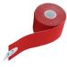 HERCHR Kinesiology Athletic Tape 2.0x196.9inch Waterproof Cotton Injury Muscle Taping Strapping Bandage Elastic Adhesive Sport Tape Red