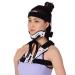 Neck traction device- massage device collar and neck support- relief from neck and shoulder pain- carrying collar for/improved spine orientation