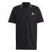 Adidas Male Adult Essentials Piqu Small Logo Polo Shirt (Short Sleeve) L Black
