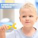 SHXUPJN U-Shaped Silicone Toothbrush for Kids | 360-Degree Food-Safe Bristle Toothbrush for Ages 6-12 - Buy Online on GoSupps.com
