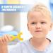 Hitrod Silicone Bristle U-Shaped Toothbrush for Kids | 360-Degree Food-Safe Cleaning for Ages 6-12 - Buy Online on GoSupps.com