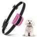 HZK Small Dog Bark Collar Rechargeable Anti Bark Collar Humane & Safe Bark Collar for Small Dogs Anti Bark Collars for Dogs Training with 7 Sensitivity and Beep Vibration Mode Pink