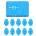 Anti-blue light test tool Anti-blue light test card including 10 sets of the package for anti-blue light brilliant test for detection of blue light glasses