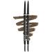 NYX Professional Makeup Micro Brow Pencil Doppelpack double -sided with a lifting eyebrow pencil and brush vegan formula color: Ash Brown Ash Brown 1 piece (1 Pack) Single