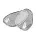 FOMIYES 2 Pairs Gel Pads Gel Shoe Insoles Silicone Insoles Gel Shoe Inserts Thong Sandal Pads