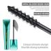 GECOMO 4D Waterproof Fiber Mascara Black Set - Long Lasting, Smudge-Proof Lash Enhancer with 360 Spiral Brush - Buy Online on GoSupps.com