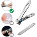 Nail Clippers for Thick Toenail 15mm Wide Jaw Opening Nail Clipper Stainless Steel Thick Fingernail Clippers for Men & Women Oversized Seniors Nails Cutter Extra Large Toenails Clippers (Silver) - Buy Online on GoSupps.com