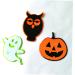 Lurrose Halloween DIY Patch 9 Pcs Blush for Cheeks Dreses Lipgloss Ghost Decor Halloween Badge Patch Combo Plate Pearlescent - Buy Online on GoSupps.com