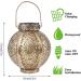 Outdoor Solar Light Hollow-Out Iron Art Solar Lantern Light Hanging Solar Garden Lights Balcony Patio Pathway Lighting (Color : A) (A ) - Buy Online on GoSupps.com
