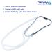 Ozone Stethoscope Accessory - Silicone Tube Soft Ear Plugs & Male Luer Lock for Enhanced Comfort | International Shipping Available - Buy Online on GoSupps.com