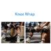 Elastic Knee Compress Wrap Bandage for Knee Calf Pain | Stabilizer for Men and Women | Compression Leg Brace Sleeve for Weightlifting - Buy Online on GoSupps.com