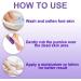 Pumice Stone for Feet - Disposable Purple Pedicure Scrubber (40 Count) - Exfoliator Sponge for Dead Skin Removal - Buy Online on GoSupps.com