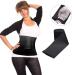 Turrarse Snatch Me Up Bandage Wrap | Waist Trainer for Women | Stomach/Belly Compression Wrap with Loop | Lumbar Waist Support & Back Brace | Black 4m - Buy Online on GoSupps.com