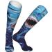 Hungry Shark Compression Socks for Men & Women | 15-20 mmHg Circulation Support for Running & Cycling - Buy Online on GoSupps.com