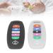 2pcs Soothing Teething Toy Baby Hanging Remote Control Shape Soother Toy Soft Teether Boys Girls Baby Molar Teether Chew Toys