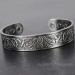 Wide Copper Magnetic Bracelet for Men Copper Wristband Pewter Plated Holistic Magnetic Band with 6 Strong Magnets Adjustable- Viking Eagle -VEP (M: Wrist 16.5-19.5cm/6.5-7.7") - Buy Online on GoSupps.com