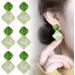 2023 Fashion Irregular Oval Geometric Drop Earrings for Women | French Sweet Jewelry Gift for Daily & Party Wear - Buy Online on GoSupps.com