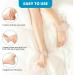 3 Pairs Silicone Heel Protectors with Aloe Vera - Sumiwish Gel Heel Pads for Cracked Heels Plantar Fasciitis & Achilles Tendonitis - Comfortable Relief for Men & Women - Buy Online on GoSupps.com