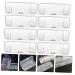 Minkissy 10-Piece Razor Storage Box | Travel Case for Safety Razors | Portable Razor Bag Holder | Durable Plastic Shaver Organizer - Buy Online on GoSupps.com