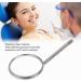 10-Piece Stainless Steel Tissue Substitute Head Set for Dental and Eyelash Extension Inspection - Ideal for Precise Examination - Buy Online on GoSupps.com