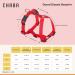 Chaba Guard Dog Harness for Small Dogs - Anti-Zug & Choking Relief Adjustable & Lightweight Perfect for Running - Classic Red - Buy Online on GoSupps.com