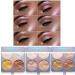 Mysense 4 Colors Shimmer Highlight Makeup Contour Palette Shimmer Blush & Makeup Highlighter Powder Bronzer Palette Highlighter Makeup iluminadores Illuminator 003 Palette 03 Highlight Colors - Buy Online on GoSupps.com