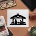Buy 2 x Christmas Nativity Scene Microfiber Lens Cleaning Cloths - Perfect for Glasses | International Shipping - Buy Online on GoSupps.com