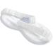 Yanser Luxury 100% Mulberry Silk Sleep Mask - Anti Aging Eye Cover - Ultra Soft & Comfortable - Travel Bag Included - White - Buy Online on GoSupps.com