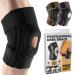 DR. BRACE ELITE Knee Brace with Side Stabilizers & Patella Gel Pads for Maximum Knee Pain Support and fast recovery for men and women - Large