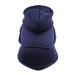 Amaone waterproof dog coat winter warm jacket dog puppy sweater boy for little with a bag of warm dog medium hoodie autumn clothing fleece pet clothing dogs (1024thdebka-navy XS) XS 1024thdebka-Marine