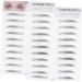 DOITOOL 4 Pcs 3d Eyebrow Stickers Natural Eyebrow Shaping Eyebrow Tool Transfer Stickers Water Proof 6d - Buy Online on GoSupps.com